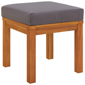 vidaXL 3-Piece Garden Dining Set with Cushions Solid Acacia Wood