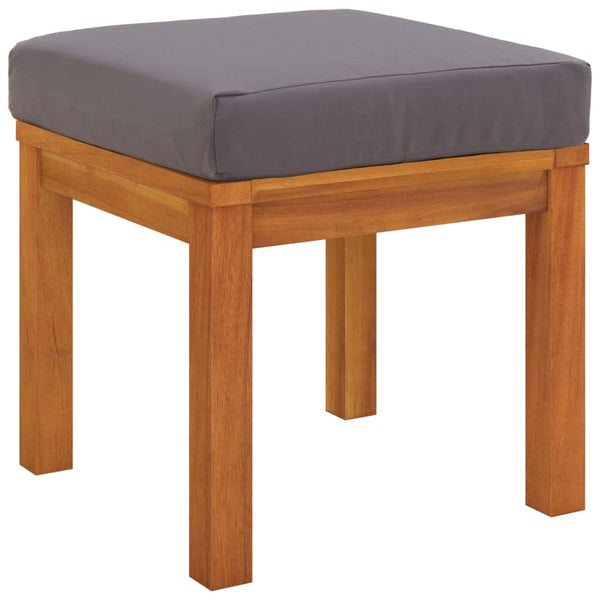 vidaXL 3-Piece Garden Dining Set with Cushions Solid Acacia Wood