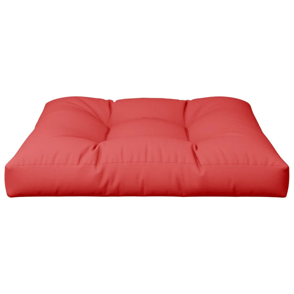Rotes Palettenkissen 70x70 cm