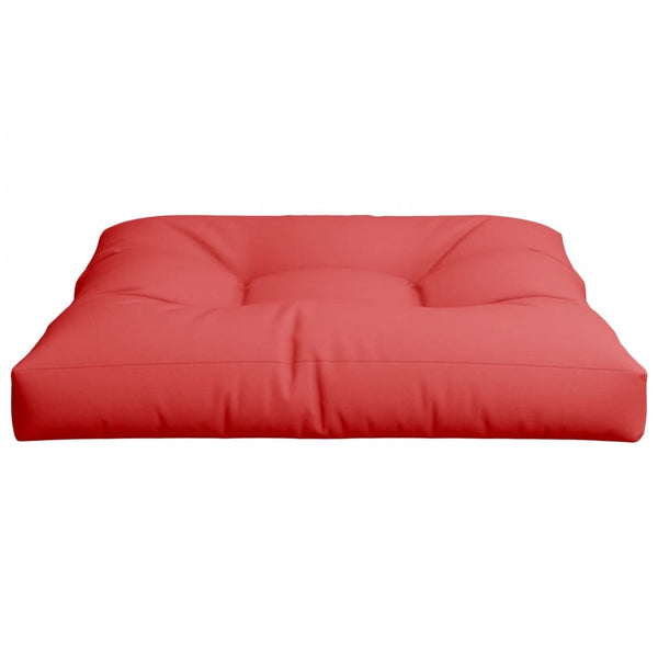 Rotes Palettenkissen 70x70 cm