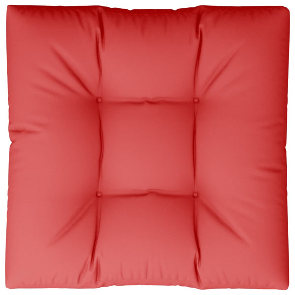 Rotes Palettenkissen 70x70 cm