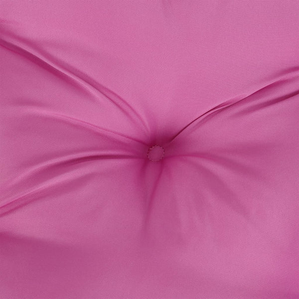 Rosa Palettenkissen 70x70 cm