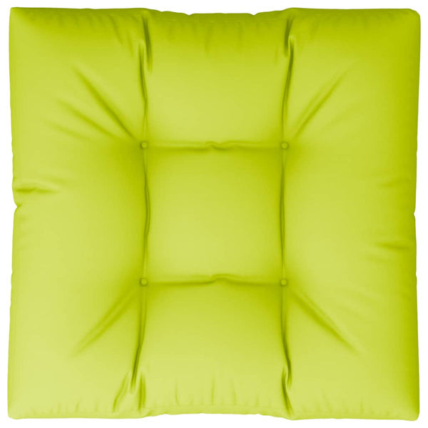 Knallgrünes Palettenkissen 80x80 cm