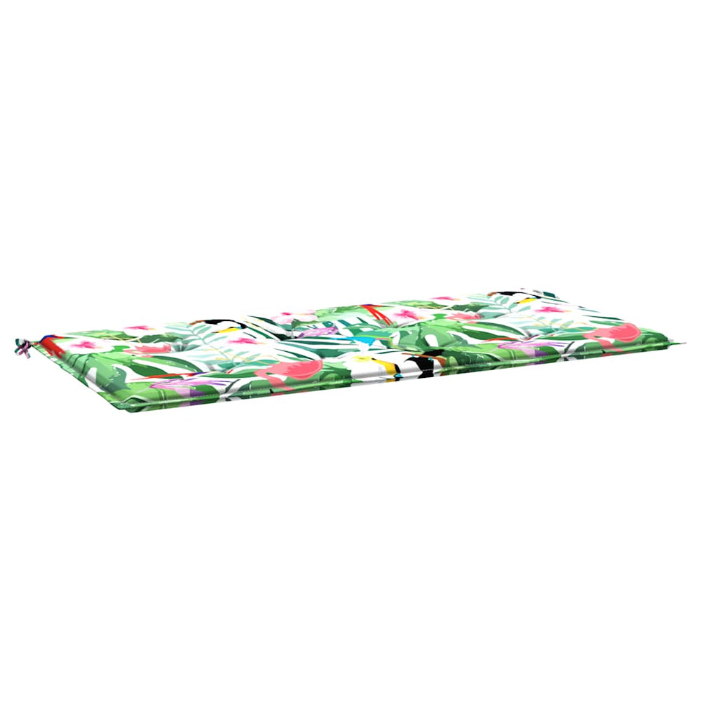 vidaXL Garden Bench Cushion Multicolour 100x50x4 cm Oxford Fabric