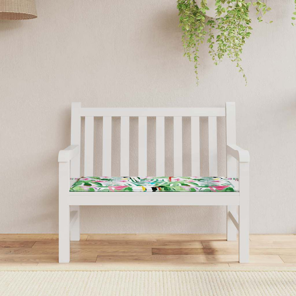 vidaXL Garden Bench Cushion Multicolored 120x50x4 cm Oxford Fabric