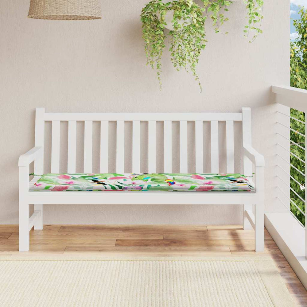 vidaXL Garden bench cushion Multicolour 150x50x4 cm Oxford fabric