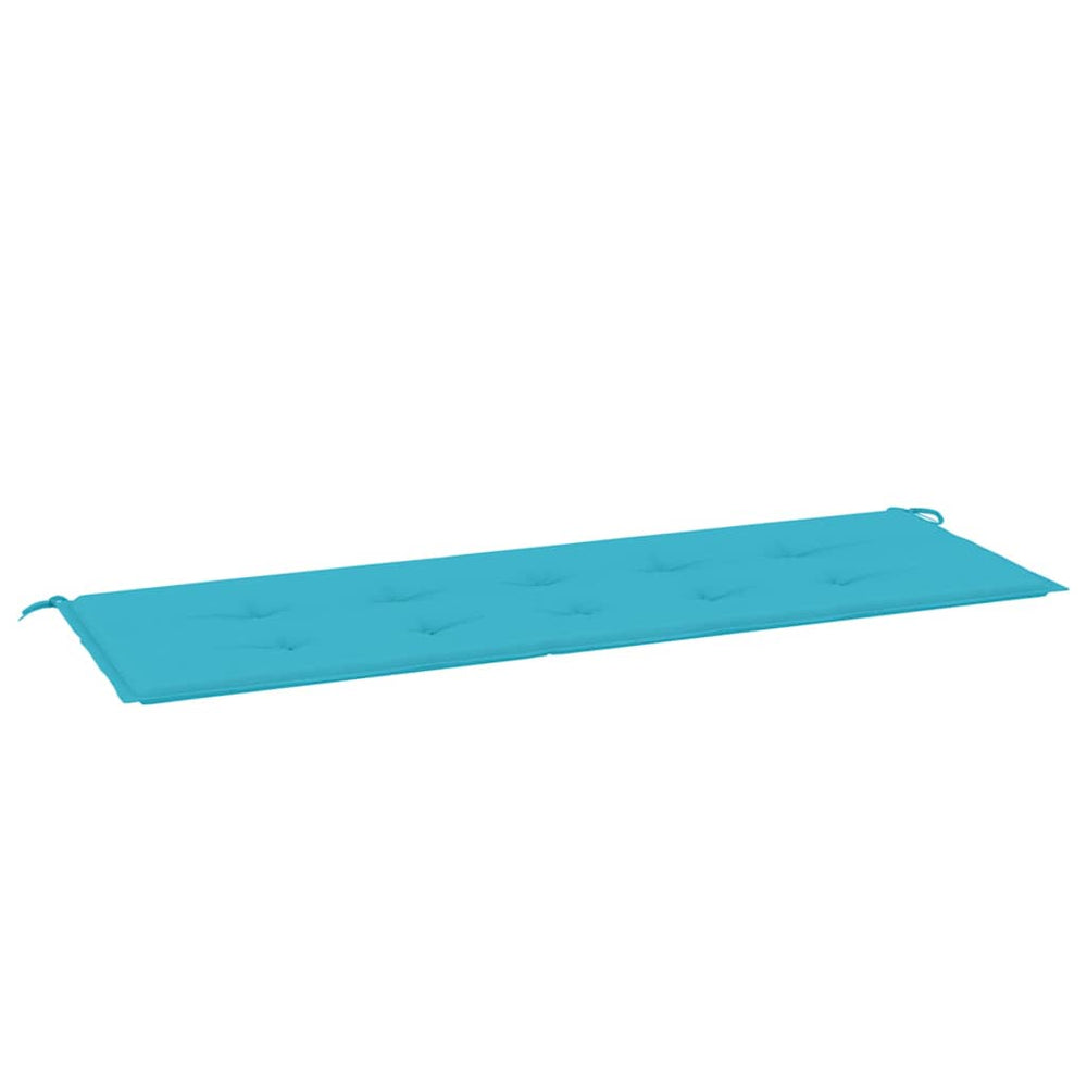 vidaXL Garden Bench Cushion Turquoise 150x50x4 cm Oxford Fabric