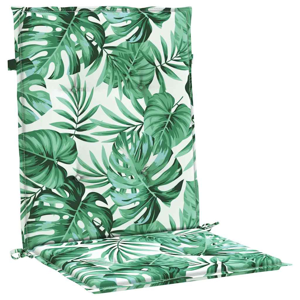vidaXL Lumbar Support Cushion Pad 6 pcs Leaf Pattern 100 x 50 x 3 cm