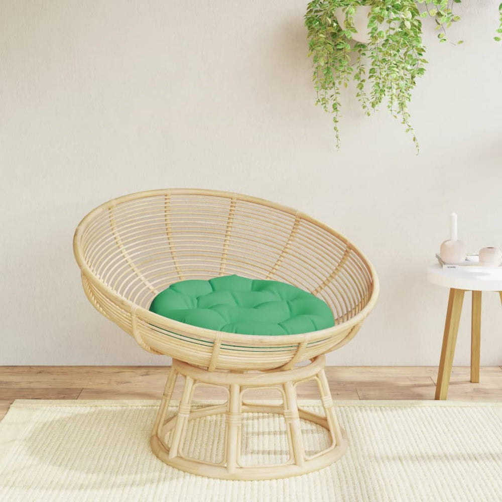 vidaXL Cushion Round Green Ø 60 x 11 cm Oxford Fabric
