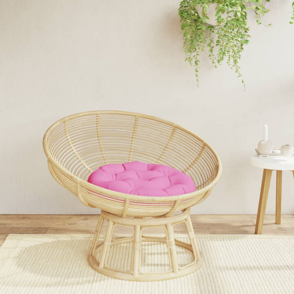 vidaXL Cushion Round Pink Ø 60x11 cm Oxford Fabric