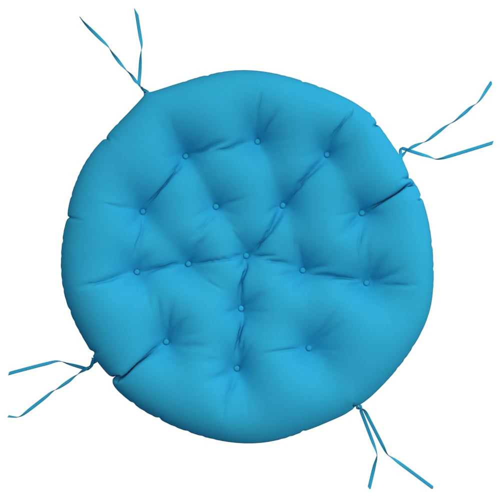 vidaXL Round Cushion Light Blue Ø 100x11 cm Oxford Fabric