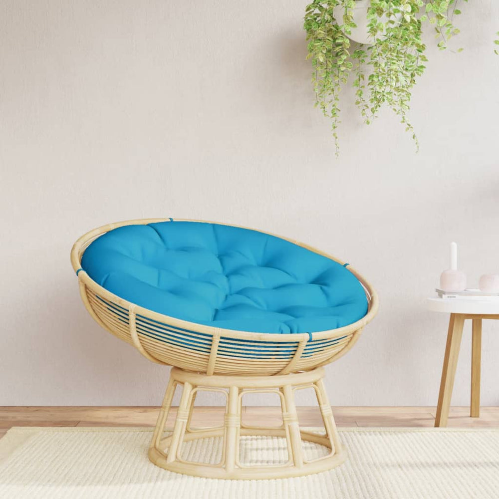 vidaXL Round Cushion Light Blue Ø 100x11 cm Oxford Fabric