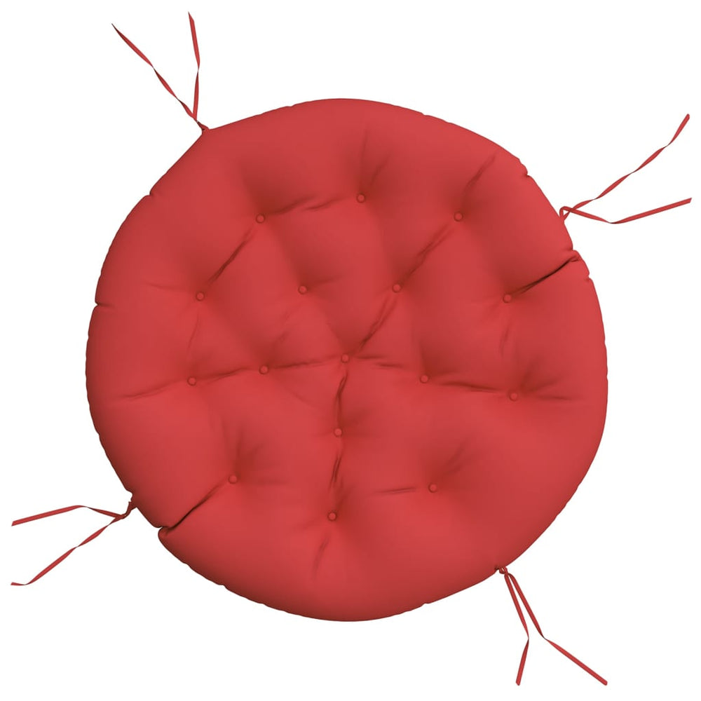 vidaXL Round Cushion Red Ø 100x11 cm Oxford Fabric