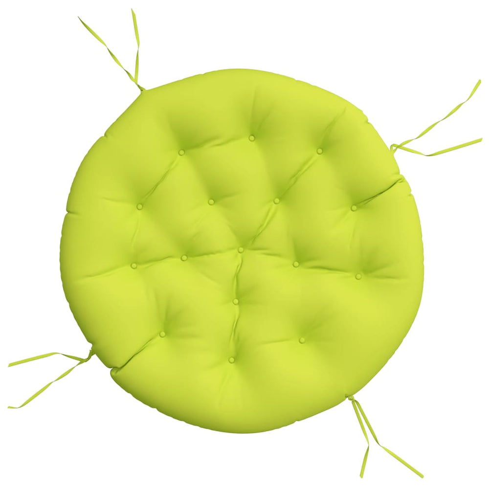 vidaXL Cushion Round Bright Green Ø 100x11 cm Oxford Fabric