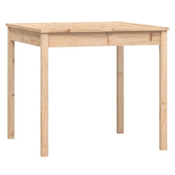 vidaXL 3-Piece Solid Pine Wood Garden Bistro Set