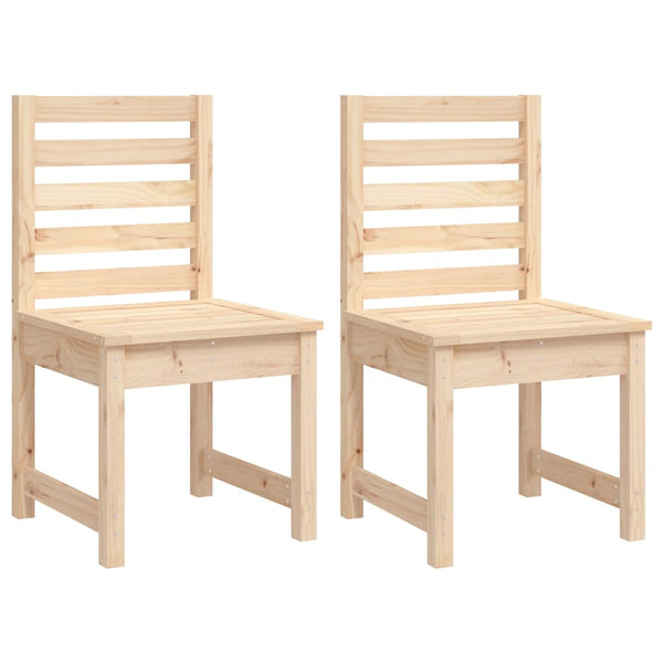vidaXL 4-Piece Garden Dining Set Solid Pine Wood