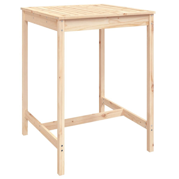 vidaXL 3-Piece Garden Bar Set Solid Pinewood