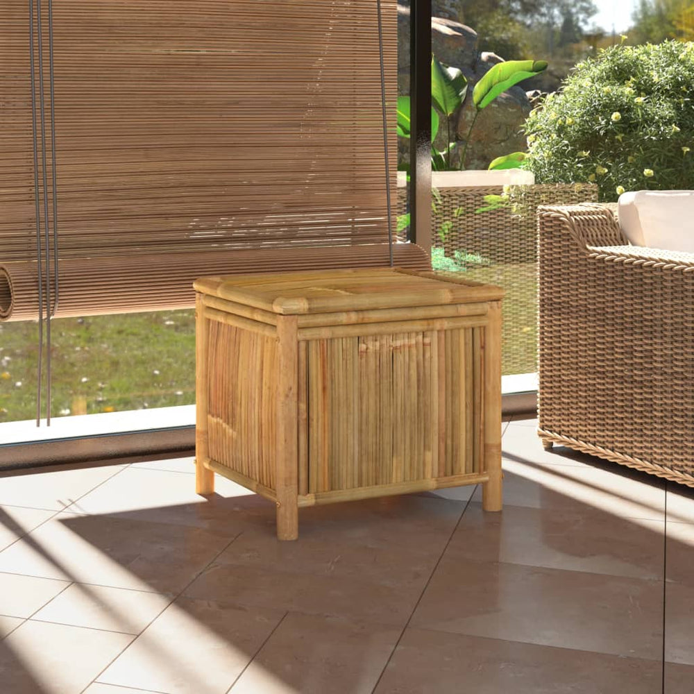 vidaXL Garden Storage Box 60x52x55 cm Bamboo