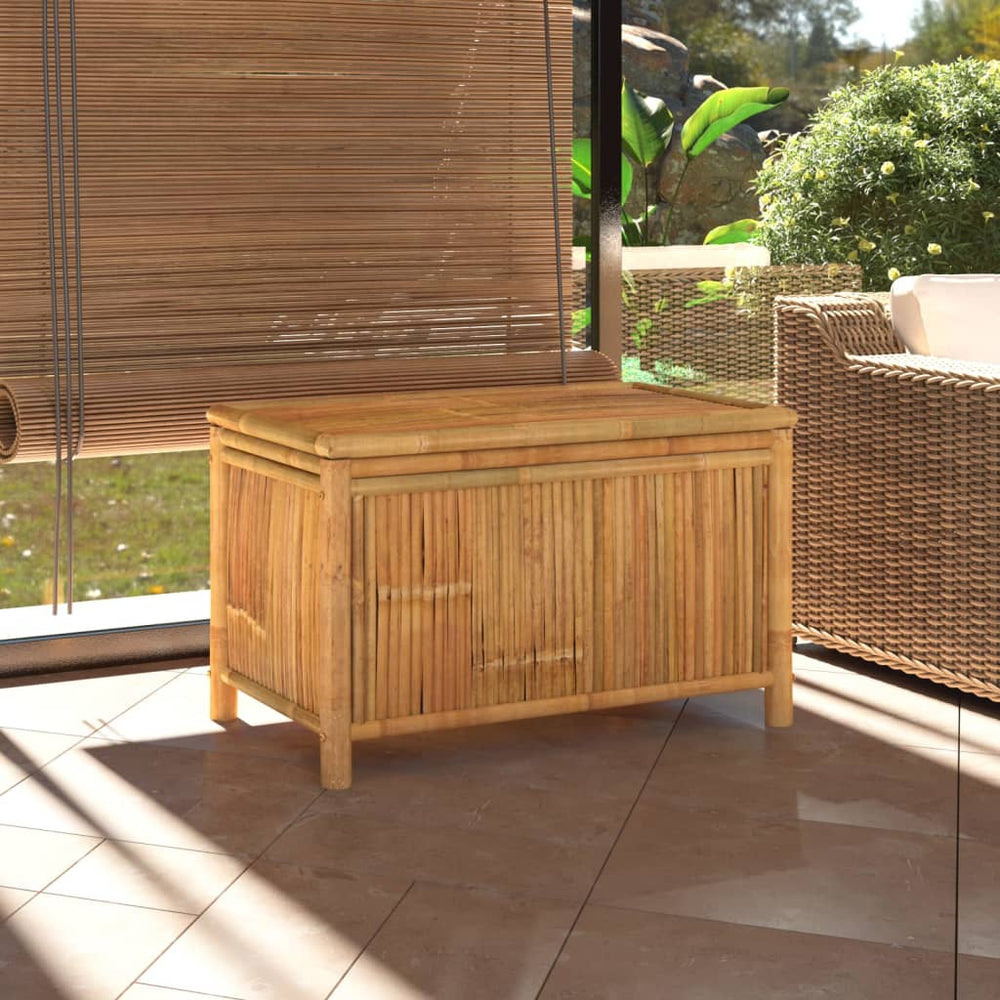 vidaXL Garden Storage Box 90x52x55 cm Bamboo