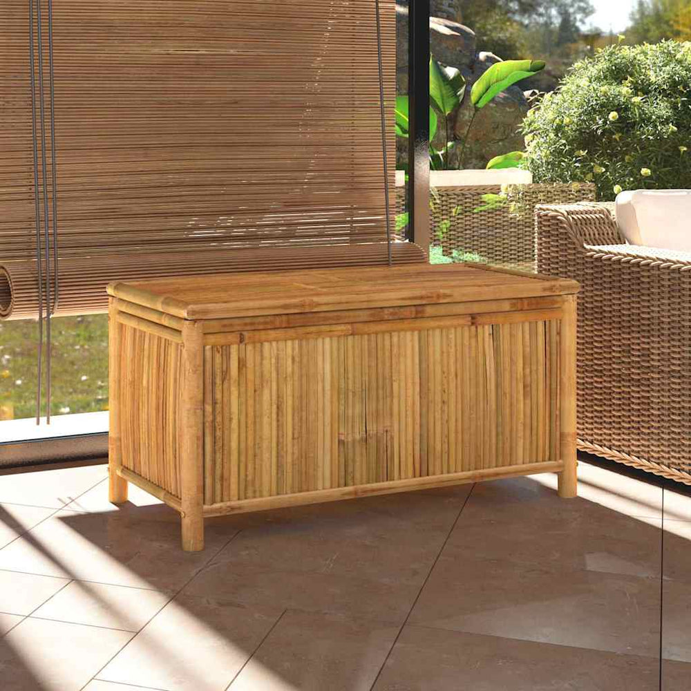 vidaXL Garden Storage Box 110x52x55 cm Bamboo