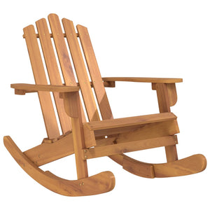 Adirondack Schaukelstuhl Akazie Massivholz
