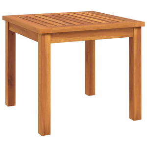 Akazie Couchtisch 40x40 cm Massivholz