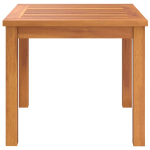 Akazie Couchtisch 40x40 cm Massivholz