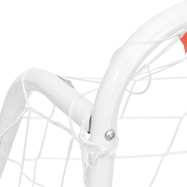 Fußballtor mit Netz 125cm Weiß