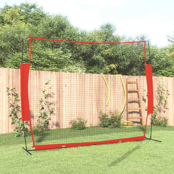Tragbares Baseballnetz 369x107x271cm