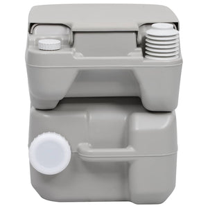 vidaXL Portable Camping Toilet with Sink