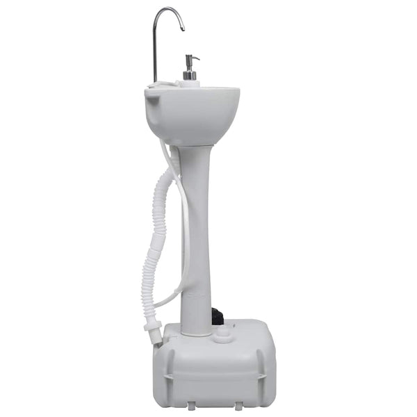 vidaXL Portable Camping Toilet with Sink