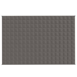 vidaXL Weighted Blanket Grey 122x183 cm 5 kg Fabric