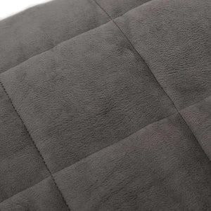 vidaXL Weighted Blanket Grey 220x240 cm 11 kg Fabric