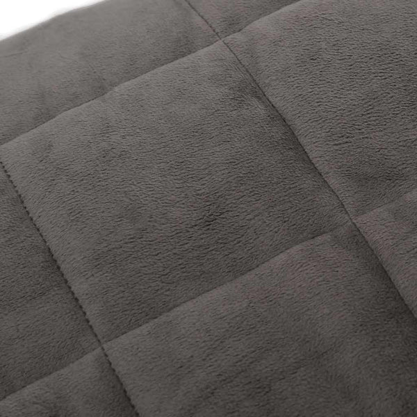 vidaXL Weighted Blanket Grey 220x240 cm 11 kg Fabric