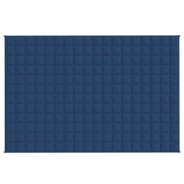 vidaXL Weighted Blanket Blue 122x183 cm 5 kg Fabric