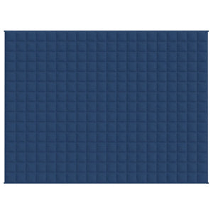 vidaXL Weighted Blanket Blue 152x203 cm 11 kg Fabric