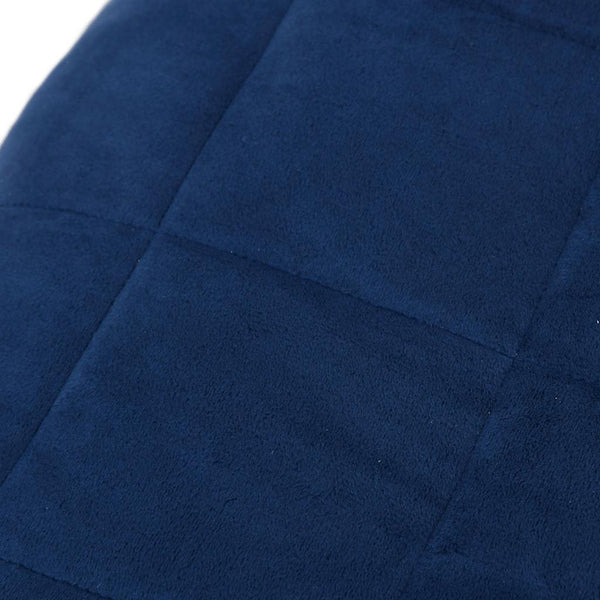 vidaXL Weighted Blanket Blue 220x240 cm 11 kg Fabric