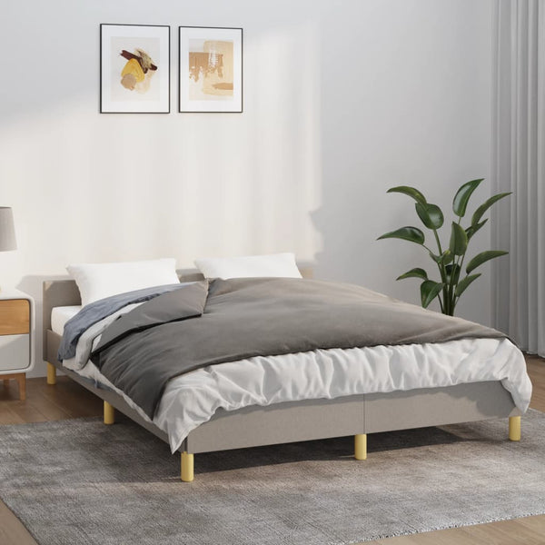 vidaXL Weighted Blanket with Cover Grey 122x183 cm 5 kg Fabric