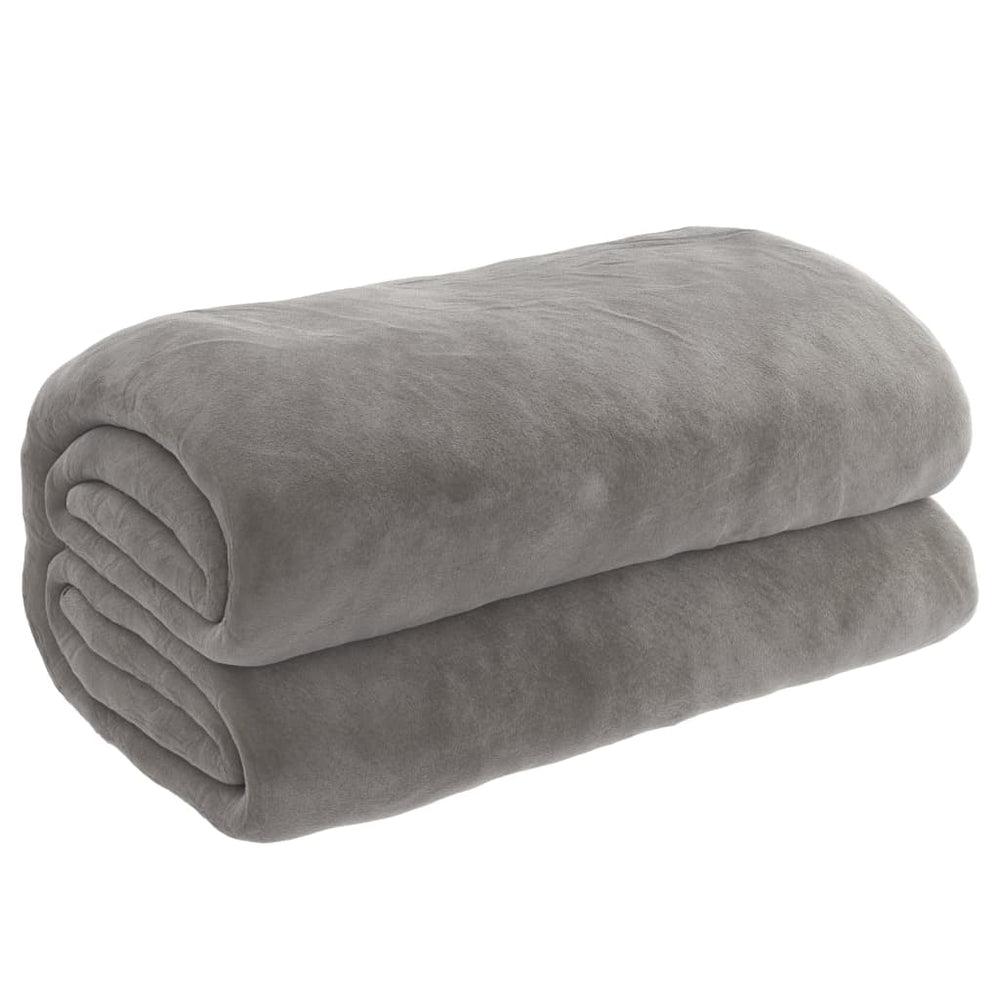 vidaXL Weighted Blanket with Cover Grey 122x183 cm 9 kg Fabric