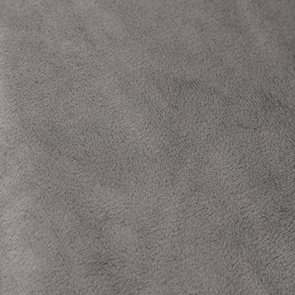 vidaXL Weighted Blanket with Cover Grey 122x183 cm 9 kg Fabric