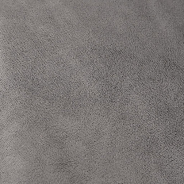 vidaXL Weighted Blanket with Cover Grey 135x200 cm 10 kg Fabric