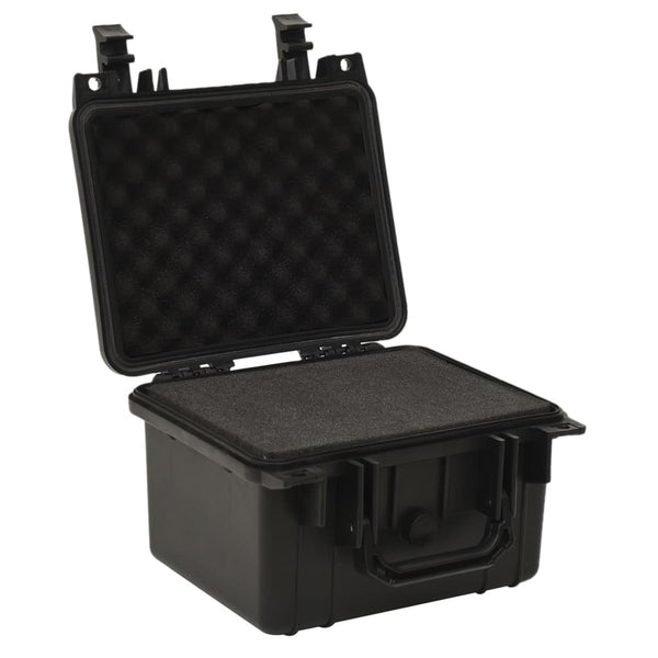 Tragbarer Flugkoffer Schwarz 27x25x18cm