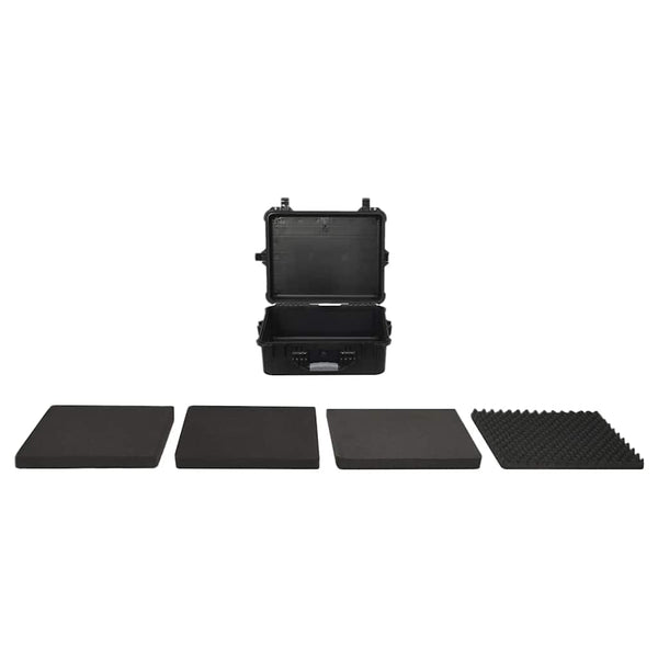 Tragbarer Flugkoffer Schwarz 55x43x21cm