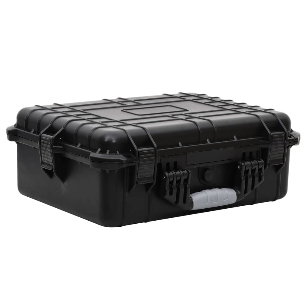 Flugkoffer Tragbar Schwarz 52x40x19 cm