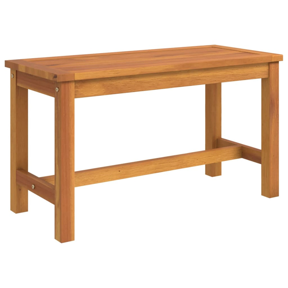 vidaXL Garden Bench 80x35x45 cm Solid Acacia Wood