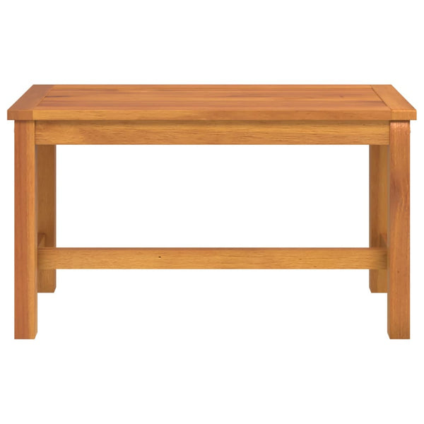 vidaXL Garden Bench 80x35x45 cm Solid Acacia Wood
