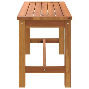 vidaXL Garden Bench 80x35x45 cm Solid Acacia Wood