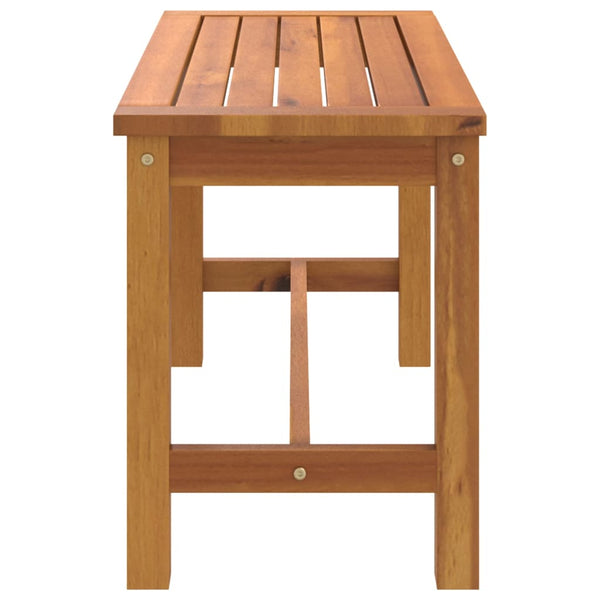vidaXL Garden Bench 80x35x45 cm Solid Acacia Wood
