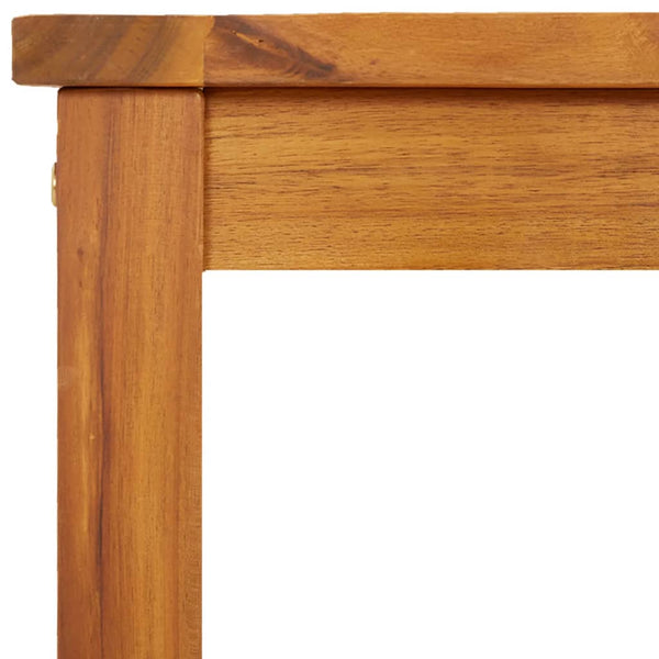 vidaXL Garden Bench 80x35x45 cm Solid Acacia Wood