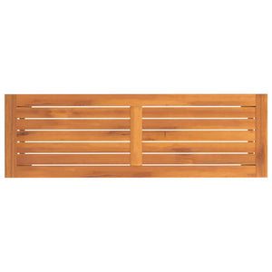 vidaXL Garden Bench 110x35x45 cm Solid Acacia Wood